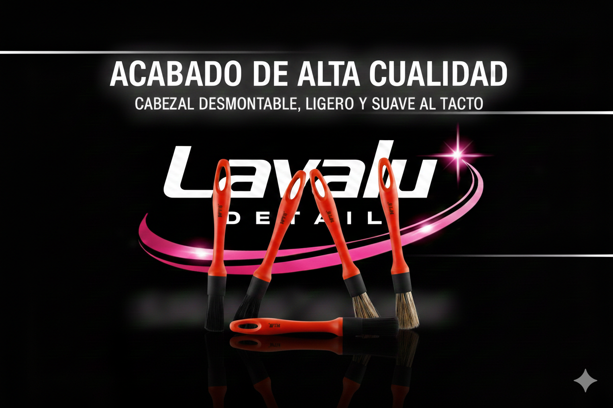 Kit Pinceles de Limpieza para Vehiculos
