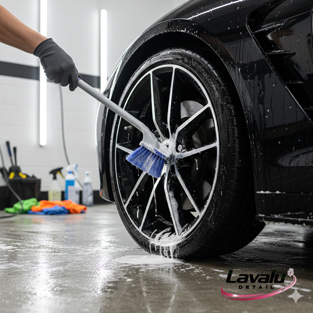 Cepillo Profesional Para Llantas